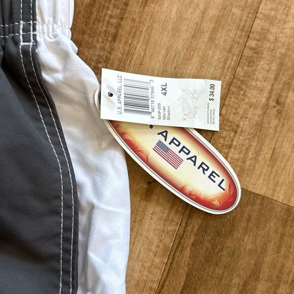 U.S. Apparel Men’s Swim Trunks Size 4XL NWT - Picture 2 of 5